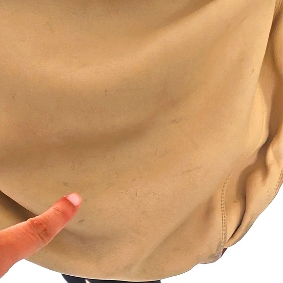 Marino Orlandi Brown and Tan Leather  Shoulder Bag Made In Italy. - Picture 7 of 14